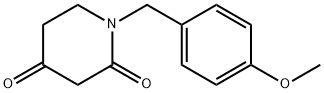 1-(4-Methoxy-benzyl)-piperidine-2,4-dione Structure