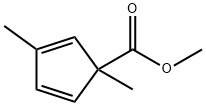 2,4-시클로펜타디엔-1-카르복실산,1,3-디메틸-,메틸에스테르(9CI) 구조식 이미지