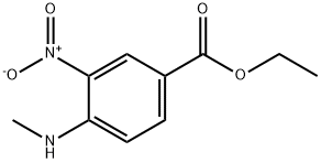 Ethyl4-methylamino-3-nitrobenzoate 구조식 이미지