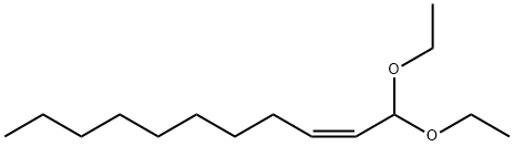 (Z)-1,1-diethoxyundec-2-ene Structure