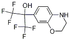 2-(3,4-Dihydro-2H-benzo[1,4]oxazin-7-yl)-1,1,1,3,3,3-hexafluoro-propan-2-ol Structure