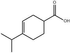 3-Cyclohexene-1-carboxylic acid, 4-(1-methylethyl)- Structure