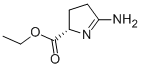 2H-Pyrrole-2-carboxylicacid,5-amino-3,4-dihydro-,ethylester,(2S)-(9CI) 구조식 이미지