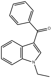 (1-Ethyl-1H-indol-3-yl)phenylmethanone Structure