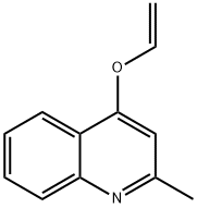 Quinoline, 2-methyl-4-(vinyloxy)- Structure