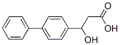 베타-히드록시-(1,1'-비페닐)-4-프로판산 구조식 이미지