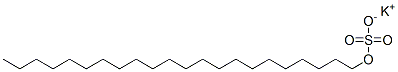 potassium docosyl sulphate Structure