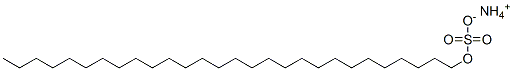 ammonium octacosyl sulphate Structure