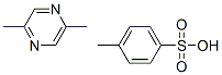 피라진,2,5-디메틸-,p-톨루엔설포네이트 구조식 이미지