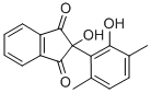 2-Hydroxy-2-(2-hydroxy-3,6-dimethylphenyl)-1H-indene-1,3(2H)-dione Structure