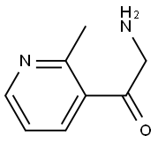 Ethanone, 2-amino-1-(2-methyl-3-pyridinyl)- (9CI) Structure
