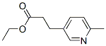 ethyl 3-(6-methyl-3-pyridyl)propionate Structure