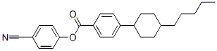 4-시아노페닐4-(4-펜틸사이클로헥실)벤조에이트 구조식 이미지