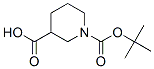 1-BOC-PIPERIDINE-3-CARBOXYLIC ACID Structure