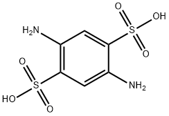 1,4-PHENYLENEDIAMINE-2,5-DISULFONIC ACID Structure