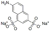 7-aminonaphthalene-1,3-disulphonic acid, sodium salt Structure