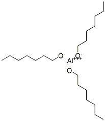 aluminium heptan-1-olate Structure