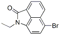 브로모-1-에틸벤즈[cd]인돌-2(1H)-온 구조식 이미지