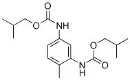 (4-Methyl-1,3-phenylene)bis(carbamic acid)bis(2-methylpropyl) ester Structure