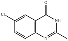 6-chloro-2-methyl-4(1H)-quinazolinone 구조식 이미지