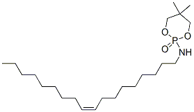 5,5-Dimethyl-N-[(Z)-9-octadecenyl]-1,3,2-dioxaphosphorinan-2-amine2-oxide Structure