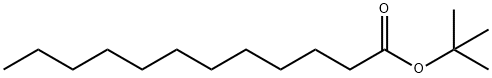 도데칸산,1,1-디메틸에틸에스테르 구조식 이미지