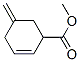 2-Cyclohexene-1-carboxylicacid,5-methylene-,methylester(9CI) Structure