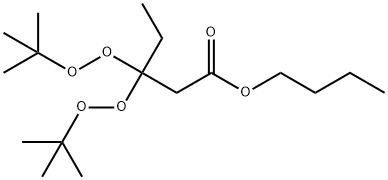 butyl 3,3-bis[(1,1-dimethylethyl)dioxy]valerate  Structure