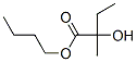 butyl 2-hydroxy-2-methylbutyrate Structure