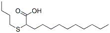 2-(butylthio)dodecanoic acid Structure