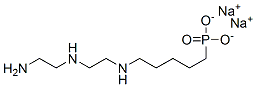 [5-[[2-[(2-aminoethyl)amino]ethyl]amino]pentyl]phosphonic acid, sodium salt Structure