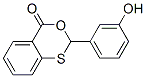 9-(3-hydroxyphenyl)-8-oxa-10-thiabicyclo[4.4.0]deca-1,3,5-trien-7-one Structure