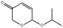 6-(1-Methylethoxy)-2H-pyran-3(6H)-one 구조식 이미지