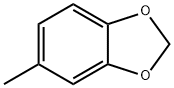 5-메틸-1,3-벤조디옥솔 구조식 이미지