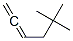 5,5-Dimethyl-1,2-hexadiene Structure