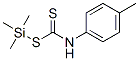 4-메틸페닐디티오카르밤산트리메틸실릴에스테르 구조식 이미지