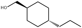 trans-4-Propylcyclohexanemethanol Structure