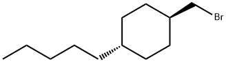 trans-1-(Bromoethyl)-4-pentylcyclohexane 구조식 이미지