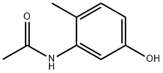 N-(5-hydroxy-2-methylphenyl)acetamide Structure