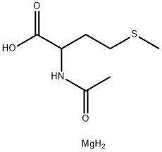 DL-ACETYLMETHIONINE MAGNESIUM SALT Structure