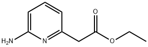 Ethyl (6-aminopyridin-2-yl)acetate 구조식 이미지