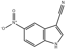 3-CYANO-5-NITROINDOLE Structure