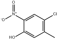 4-CHLORO-6-NITRO-M-CRESOL 구조식 이미지