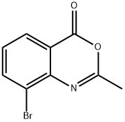 8-BROMO-2,6-DIMETHYL-3H-QUINAZOLIN-4-ONE 구조식 이미지