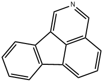 2-AZAFLUORANTHENE Structure