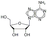 Adenosine-3'-13C Structure