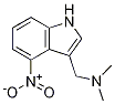 3-dimethylaminomethyl-4-nitroindole 구조식 이미지