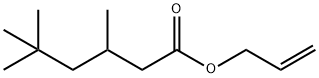 2-PROPENYL 3,5,5-TRIMETHYLHEXANOATE Structure