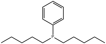 DI-N-PENTYLPHENYLPHOSPHINE 구조식 이미지