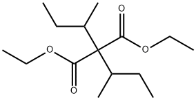 DIISOBUTYLMALONIC ACID DIETHYL ESTER Structure